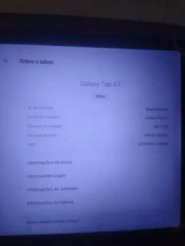 Tablet Samsung a7 64GB