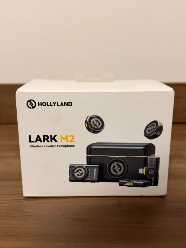 Microfone Wireless Hollyland LARK M2 ? Combo Completo