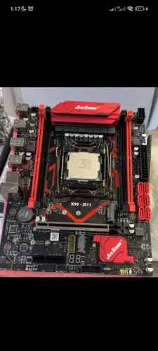 Placa mãe Jieshuo j11 e processador 2680v4