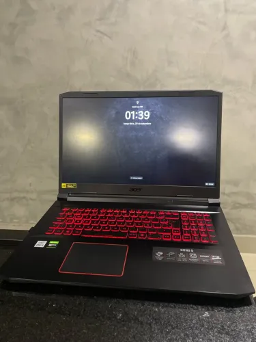 Notebook Gamer Acer Nitro 5 (17?3) + Headset Acer + Suporte com cooler refrigerador