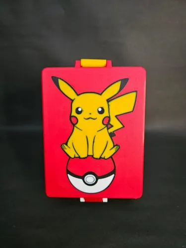 Deck box Pokémon porta cartas em 3D para TCG