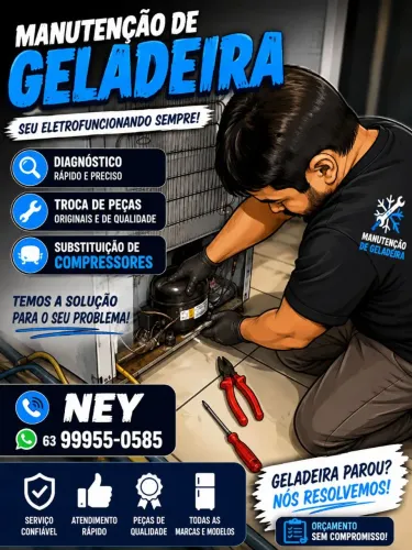 Manutenção de Geladeira