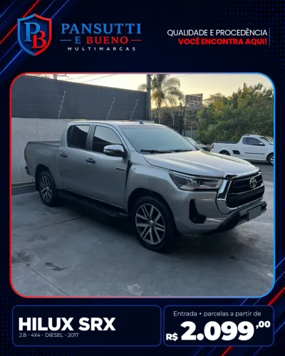 Toyota Hilux CD 4X4 2.8 Diesel Mec. 2017
