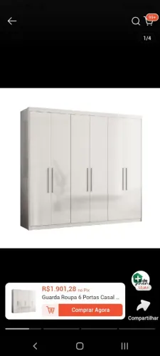 Guarda roupa precinho