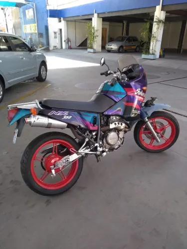 Sahara NX 350 ano 1996 azul 