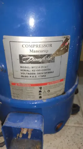 Compressor danfoss MTZ36 380v trifásico 
