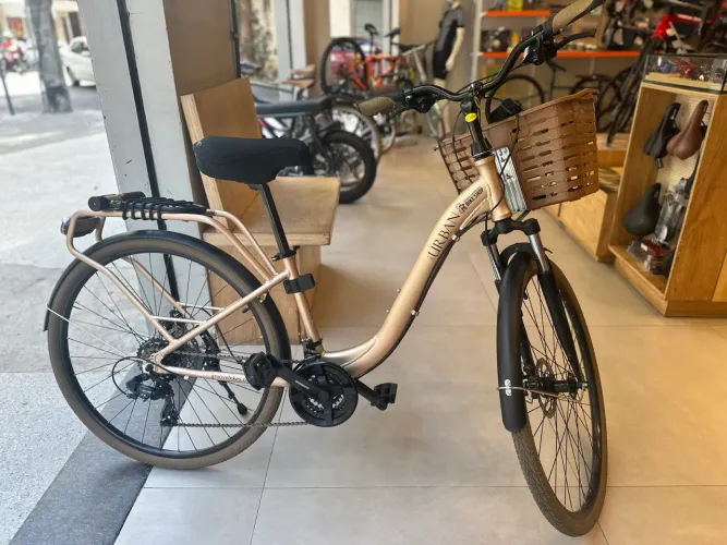 Bicicleta Groove Urban ID 21V - cor Champagne (usada mas como nova)