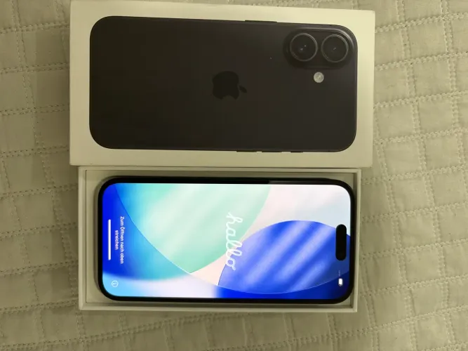 iPhone 16, Black, 128gb