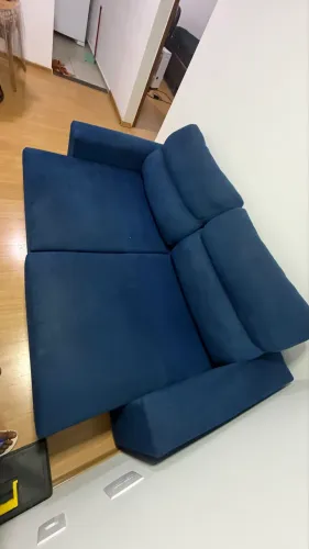 Sofa pouco usado,reclinavel