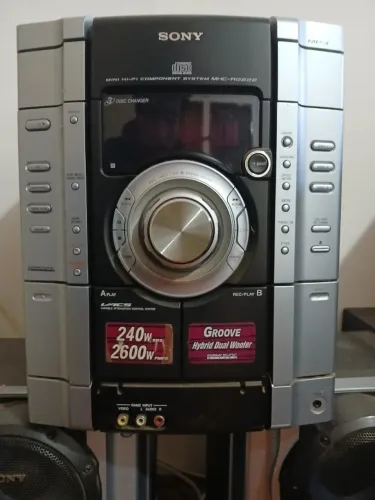 Som Sony Hi-Fi com caixa extra LG