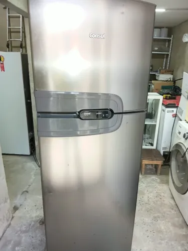 Geladeira Consul Inox 277 litros
