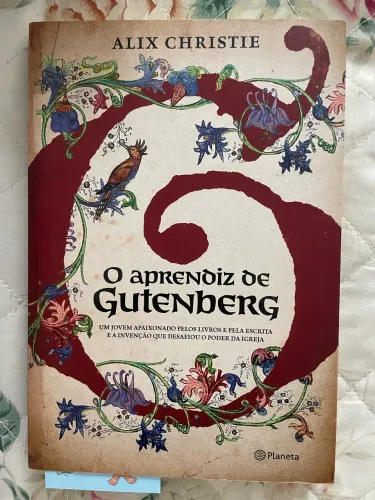 Livro aprendiz de Gutenberg