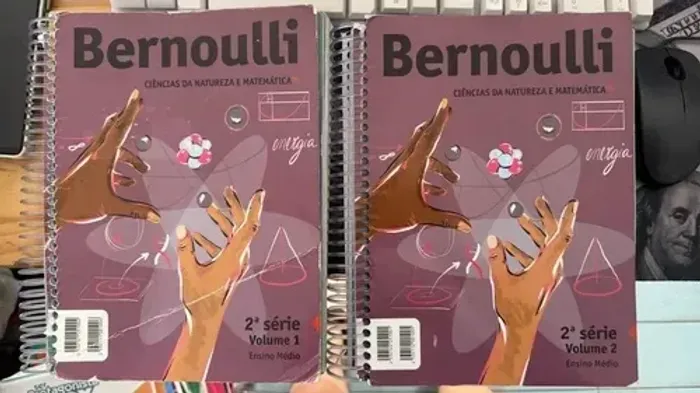conjunto livros bernoulli 2 ano completo