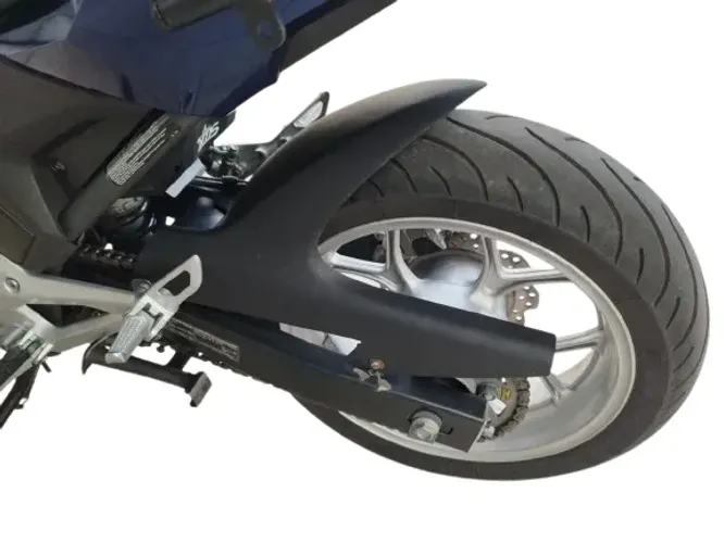 Paralama Traseiro Esportivo Nc 700/750 Preto Fosco Fibra Vidro
