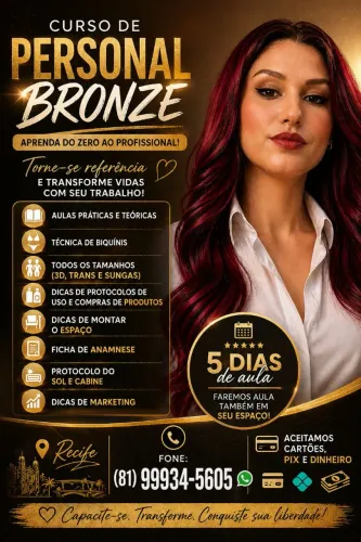 Curso personal bronze 