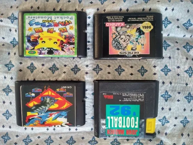 jogos de mega drive - favor ler anúncio