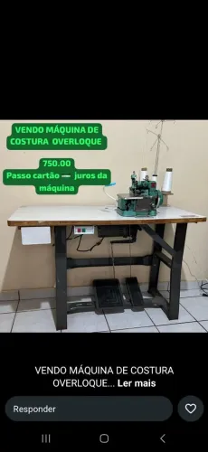 Máquina de costura overlock GN1-6D
