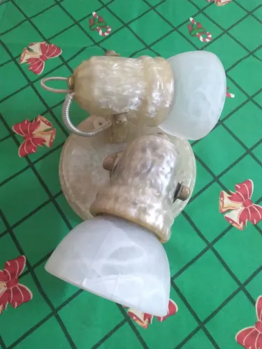 Lustre duplo tipo holofote perfeitos