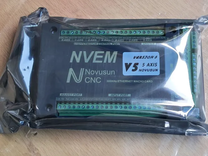 Controladora NVEM V5 router CNC Mach 3
