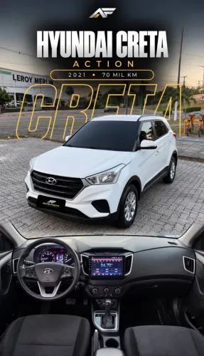 Hyundai Creta Action 1.6 16V Flex AUT 2021