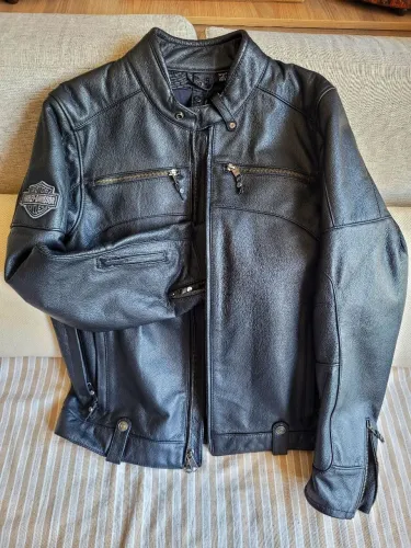 Jaqueta de Couro Harley-Davidson - Tamanho M