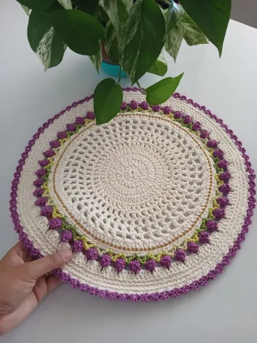 Jogo Americano em Croche ( Apartir de R$49,90 )