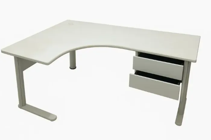 Mesa grande escritório em L 1,60 x 1,20 x 0,60