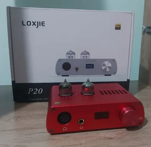 Amplificador Valvulado para Fones Loxjie P20