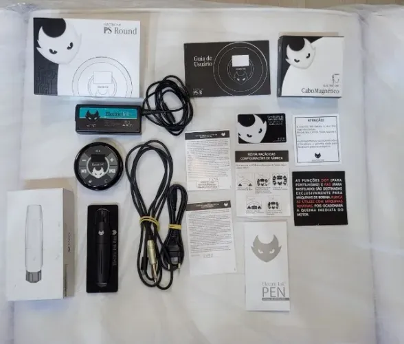 Maquina rotativa Electric Ink pen +  Fonte PS Round
