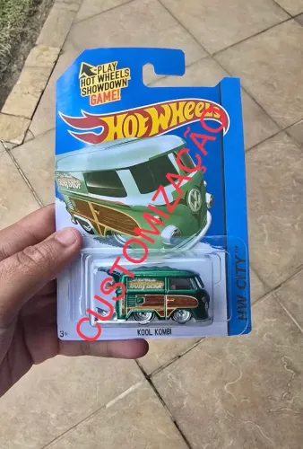 Customização hot wheels Kool kombi super sth 
