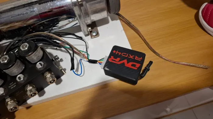 Central dvr nova com controle sem fio