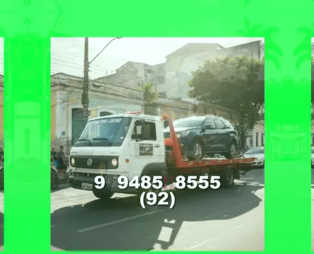 Guincho disponível 24h! Atendimento rápido e seguro para você! 92?9?9485?8555