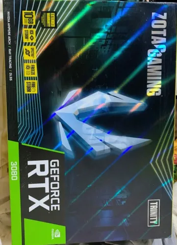 Placa de vídeo RTX3080 Zotac TRINITY 10GB