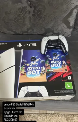 PS5 DIGITAL 825GB 4K