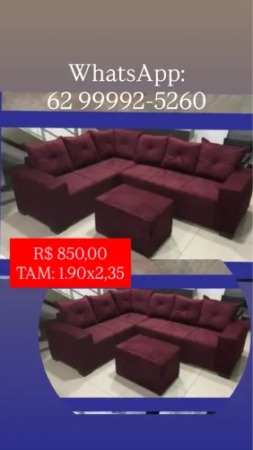 Sofá três lugares ((@))