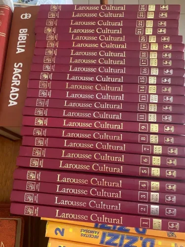 LOTE EXCLUSIVO DE ENCICLOPÉDIAS E DICIONÁRIOS CLÁSSICOS - COLEÇÃO COMPLETA DO AVÔ