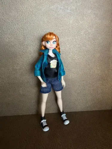 Anna (miniatura princesas Disney) rara - Wi-Fi Ralph (Disney)