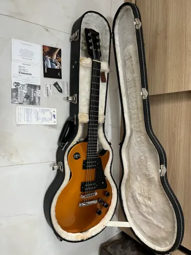 Guitarra Gibson Les Paul Studio Chrome Copper 2004
