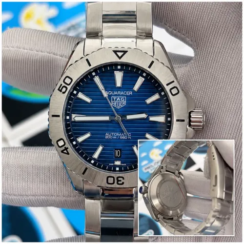 RELÓGIO TG AQUARACER 40mm FUNDO AZUL