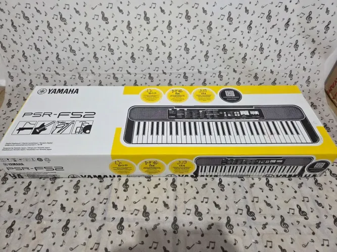 Teclado Yamaha PSR F52 Novo Lacrado 