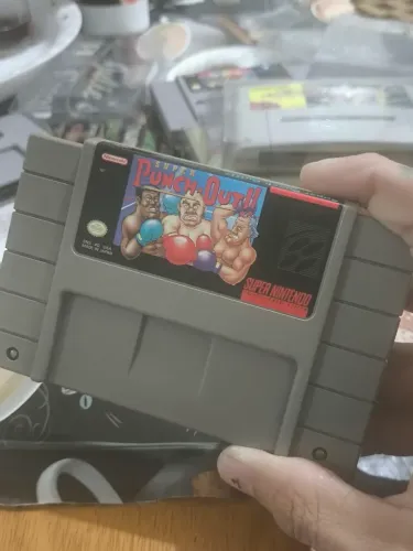 Super punch out original salvando para super Nintendo