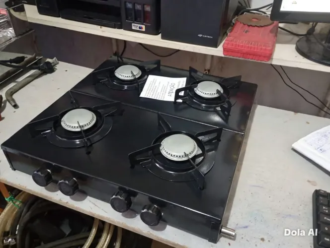 Fogão Industrial 4 Bocas Reforçado Novo