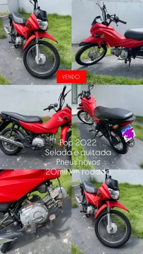 Moto pop 110 2022