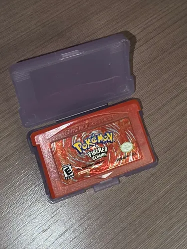 Pokémon Fire Red Version Inglês ENG Original Game Boy Advance