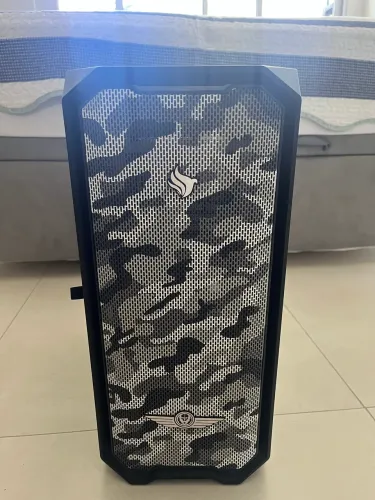GABINETE GAMER PICHAU GADIT X RTB LATERAL VIDRO LED RGB, PGG-XC1