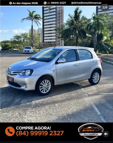 Toyota Etios XLS 1.5 Flex 16V 5P Mec. 2013