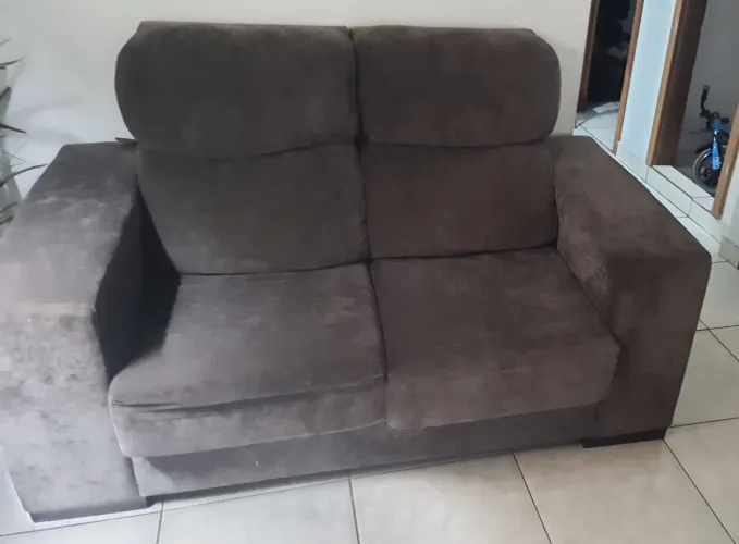 Sofá retrátil 2 lugares