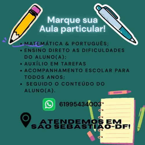 Aulas de Reforço Escolar