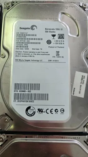 HD SATA 500GB pra DVR/PC