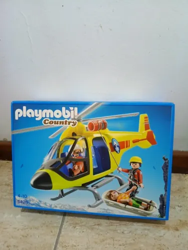 Playmobil Country 5428 (Helicóptero de Resgate na Montanha)